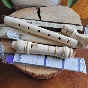 Yamaha Cream Baroque Alto Recorder